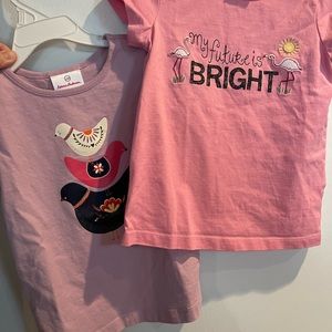 2 Hanna Andersson shirts EUC